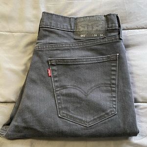 Levi’s 541 Slate Grey Men’s jeans 34x34 like new